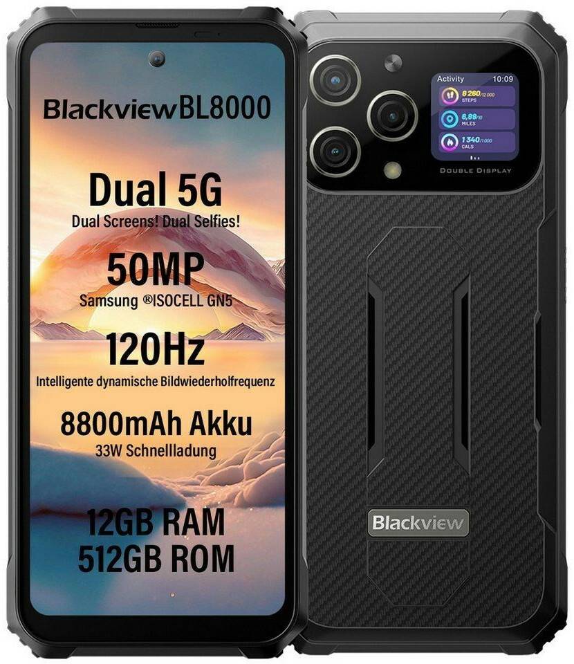 Blackview BL8000Schwarz Blackview BL8000